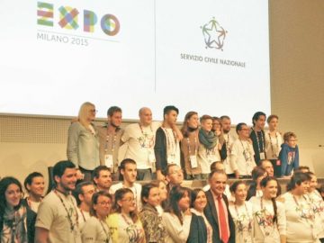 Volontari a Expo per cogliere la diversità